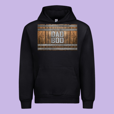 Dad Bod Whiskey Barrel Skinny Metal Can Holder Urban Hoodie Designed By Hra Design Shop