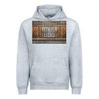 Heather Grey dad bod whiskey barrel skinny metal can holder Urban Hoodie - HRA Design Shop