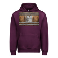 Mauve Wine dad bod whiskey barrel skinny metal can holder Urban Hoodie - HRA Design Shop