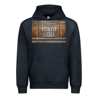 Navy dad bod whiskey barrel skinny metal can holder Urban Hoodie - HRA Design Shop