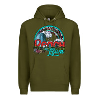 Army Green beach bum Premium Hoodie - SublimationCraftShop