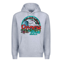 Heather Grey beach bum Premium Hoodie - SublimationCraftShop