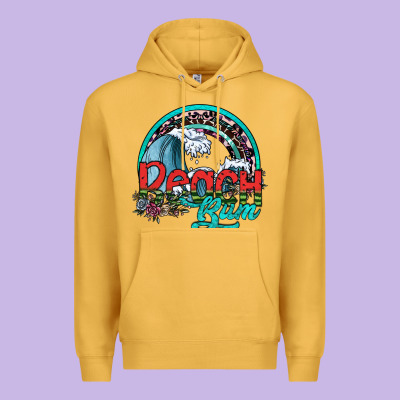 Beach Bum Premium Hoodie Designed By Sublimationcraftshop