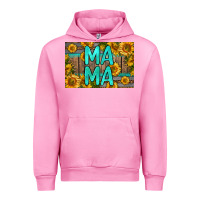 Fuchsia Pink mama whiskey barrel skinny metal can holder Urban Hoodie - HRA Design Shop