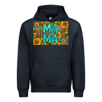 Navy mama whiskey barrel skinny metal can holder Urban Hoodie - HRA Design Shop