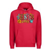 Cardinal jesus saves Premium Hoodie - HRA Design Shop