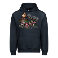 Navy just a woman who loves justice Urban Hoodie - SublimationCraftShop