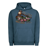 Pigment Midnight Navy just a woman who loves justice Urban Hoodie - SublimationCraftShop