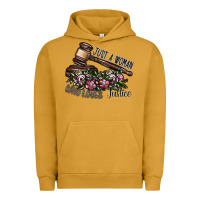 Just A Woman Who Loves Justice Urban Hoodie | Teevron