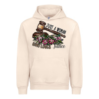Sandshell just a woman who loves justice Urban Hoodie - SublimationCraftShop