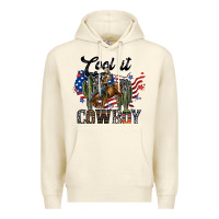 Sandshell cool it cowboy Premium Hoodie - SublimationCraftShop