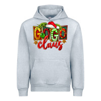 Heather Grey christmas gogo claus Urban Hoodie - FaDigitalArtStudio