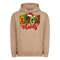 Pigment Burro christmas gogo claus Urban Hoodie - FaDigitalArtStudio