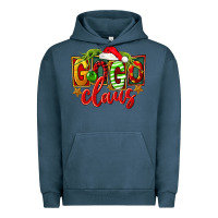 Pigment Midnight Navy christmas gogo claus Urban Hoodie - FaDigitalArtStudio