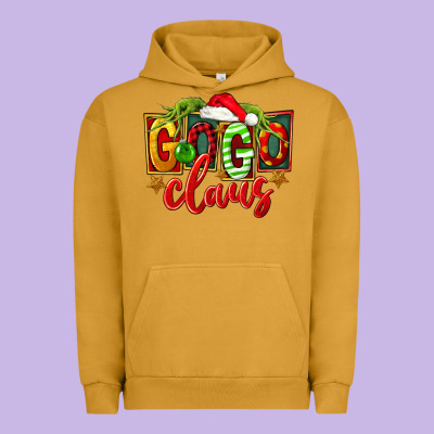 Christmas Gogo Claus Urban Hoodie Designed By Fadigitalartstudio