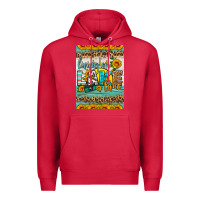 Cardinal living on lake time air freshener Premium Hoodie - HRA Design Shop
