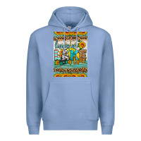 Colony Blue living on lake time air freshener Premium Hoodie - HRA Design Shop