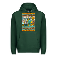 Sports Green living on lake time air freshener Premium Hoodie - HRA Design Shop