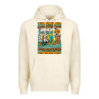 Tofu living on lake time air freshener Premium Hoodie - HRA Design Shop