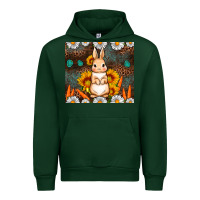 Forest Green Rabbit daisy sunflower leopard 20oz tumbler Urban Hoodie - Neo Western