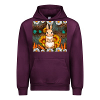 Mauve Wine Rabbit daisy sunflower leopard 20oz tumbler Urban Hoodie - Neo Western