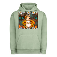 Pigment Oil Green Rabbit daisy sunflower leopard 20oz tumbler Urban Hoodie - Neo Western
