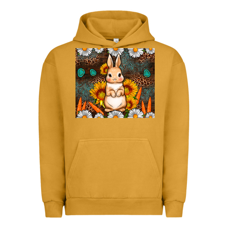 Rabbit Daisy Sunflower Leopard 20oz Tumbler Urban Hoodie by Neo Western | Teevron