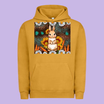 Rabbit Daisy Sunflower Leopard 20oz Tumbler Urban Hoodie Designed By Neo Western