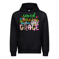 Black Saved by his grace Urban Hoodie - Neo Western