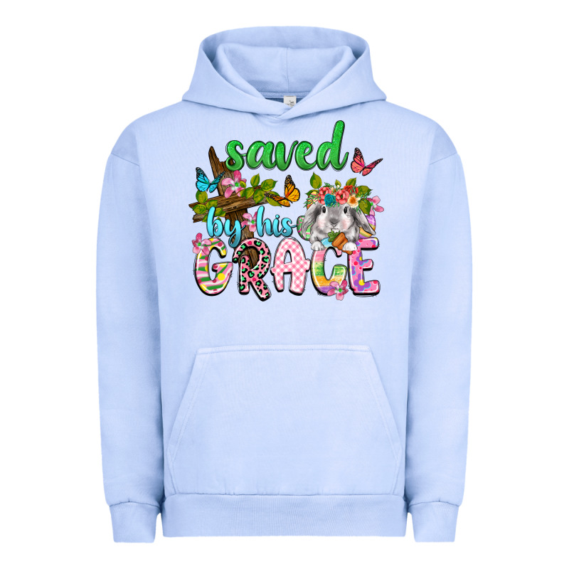 Saved By His Grace Urban Hoodie by Neo Western | Teevron