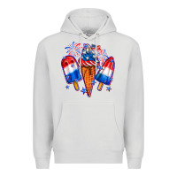 Dove Grey 4th of July ice creams Premium Hoodie - Neo Western