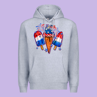 4th Of July Ice Creams Premium Hoodie Designed By Neo Western