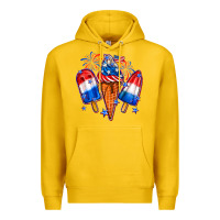 Lemon 4th of July ice creams Premium Hoodie - Neo Western