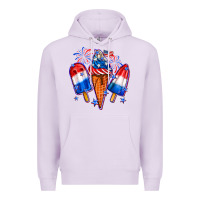 Lilac 4th of July ice creams Premium Hoodie - Neo Western