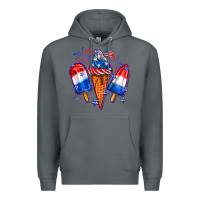 Rock 4th of July ice creams Premium Hoodie - Neo Western