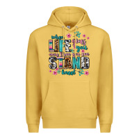 Antique Gold when life gives you more than you can stand kneel Premium Hoodie - AdoDesignShop