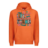 Carrot when life gives you more than you can stand kneel Premium Hoodie - AdoDesignShop
