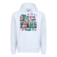 White when life gives you more than you can stand kneel Premium Hoodie - AdoDesignShop