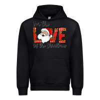 Black for the of the christmas Urban Hoodie - CowhideDigitalArt