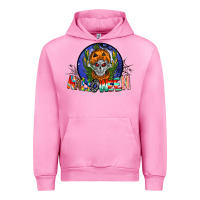 Fuchsia Pink halloween Urban Hoodie - CowhideDigitalArt