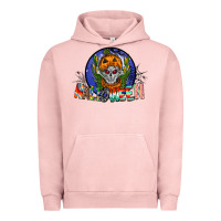 Pigment Salmon halloween Urban Hoodie - CowhideDigitalArt