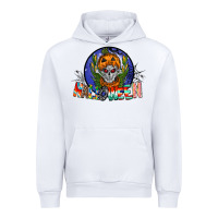 White halloween Urban Hoodie - CowhideDigitalArt