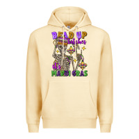 Pina Colada bead up bitches it's mardi gras skeleton Premium Hoodie - FaDigitalArtStudio