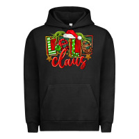 Pigment Black christmas lele claus Urban Hoodie - FaDigitalArtStudio