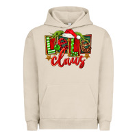 Pigment French Oak christmas lele claus Urban Hoodie - FaDigitalArtStudio