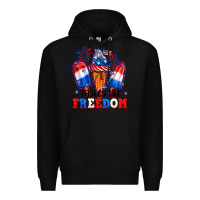 Black 4th of July ice creams tastes like freedom Premium Hoodie - Neo Western