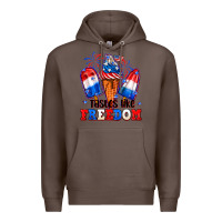 Coffee 4th of July ice creams tastes like freedom Premium Hoodie - Neo Western