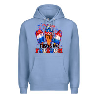 Colony Blue 4th of July ice creams tastes like freedom Premium Hoodie - Neo Western