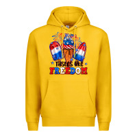 Lemon 4th of July ice creams tastes like freedom Premium Hoodie - Neo Western