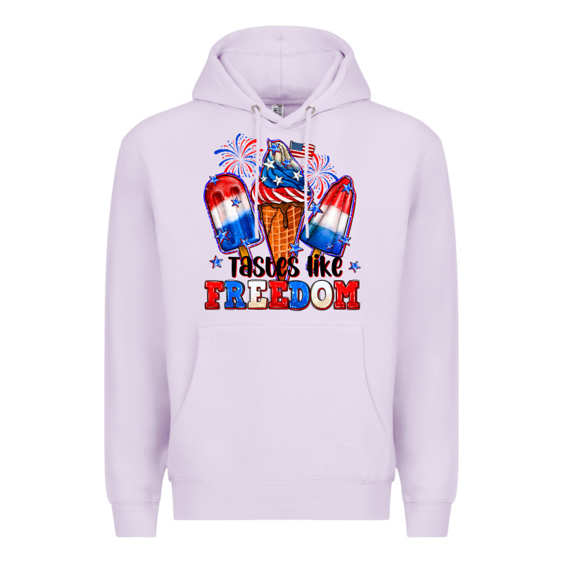 4th Of July Ice Creams Tastes Like Freedom Premium Hoodie by Neo Western | Teevron